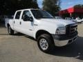 2007 Oxford White Clearcoat Ford F250 Super Duty XLT Crew Cab 4x4  photo #7