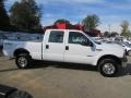 Oxford White Clearcoat - F250 Super Duty XLT Crew Cab 4x4 Photo No. 8