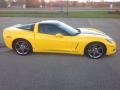 Velocity Yellow 2009 Chevrolet Corvette Z06 GT1 Championship Edition Exterior