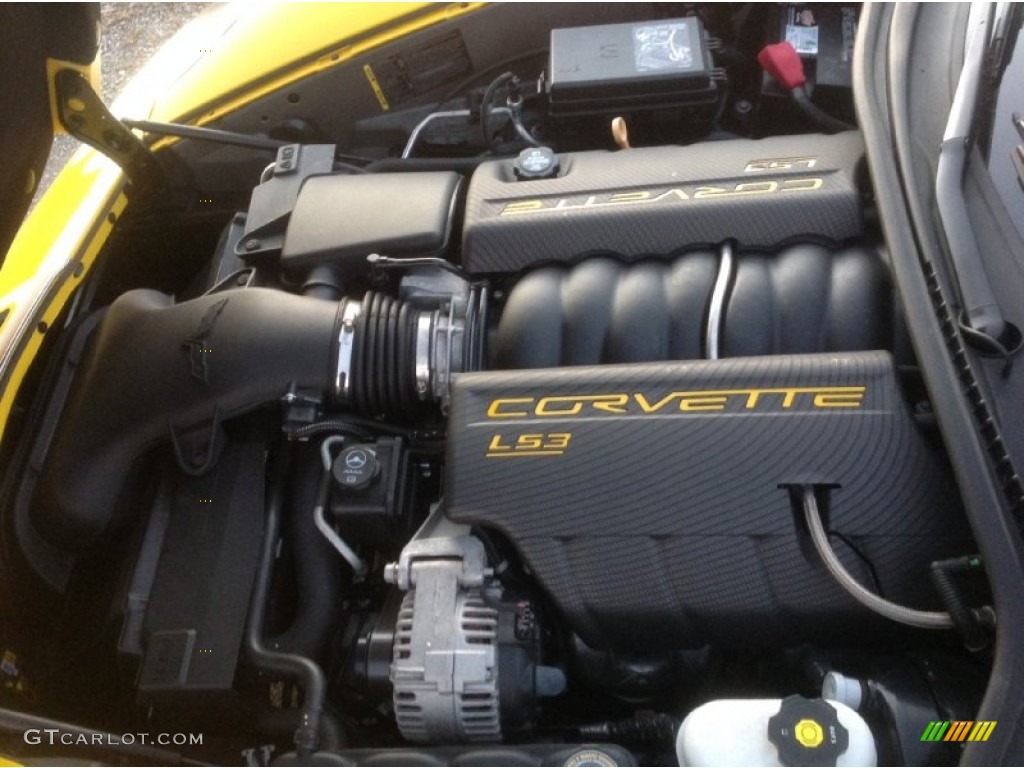 2009 Chevrolet Corvette Z06 GT1 Championship Edition 6.2 Liter OHV 16-Valve LS3 V8 Engine Photo #98684119