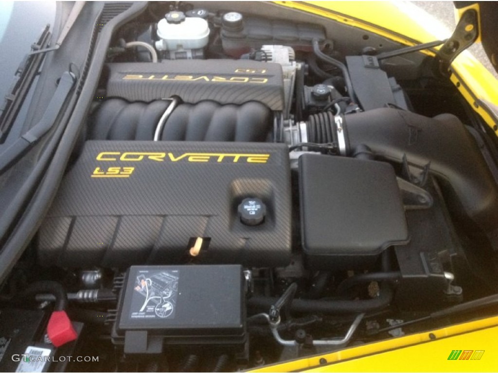 2009 Chevrolet Corvette Z06 GT1 Championship Edition Engine Photos