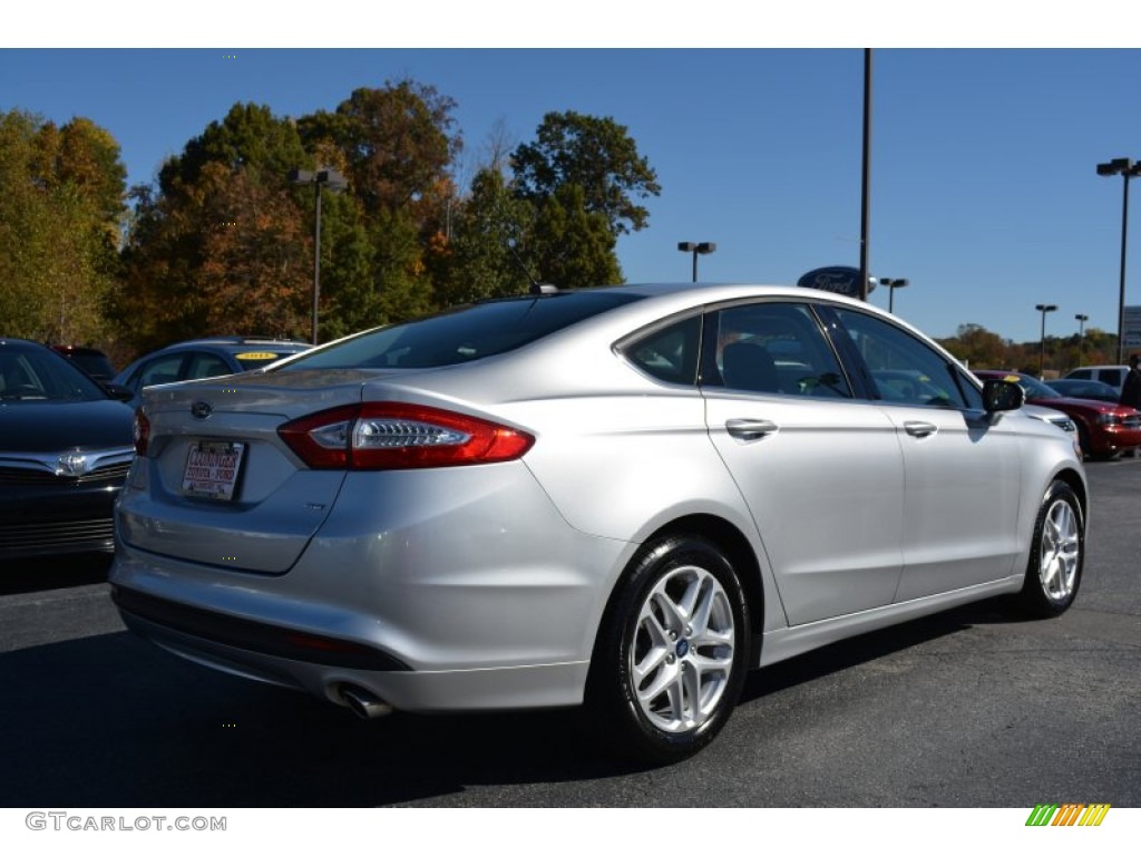 2013 Fusion SE - Ingot Silver Metallic / Charcoal Black photo #3