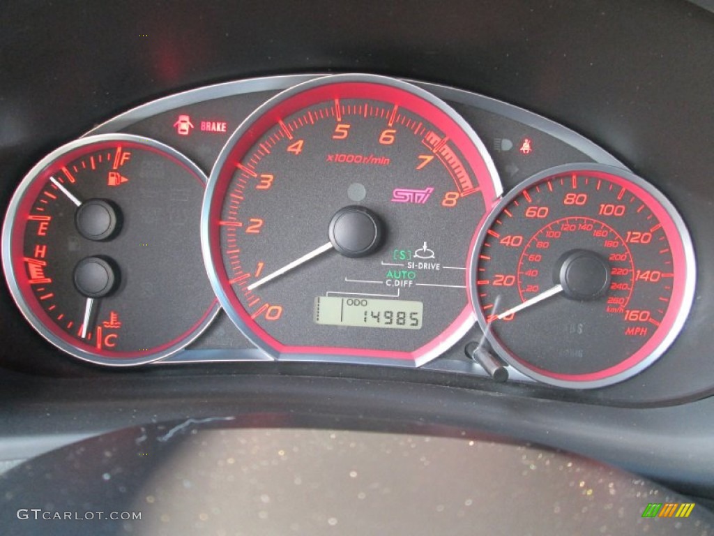 2014 Subaru Impreza WRX STi 4 Door Gauges Photo #98684944