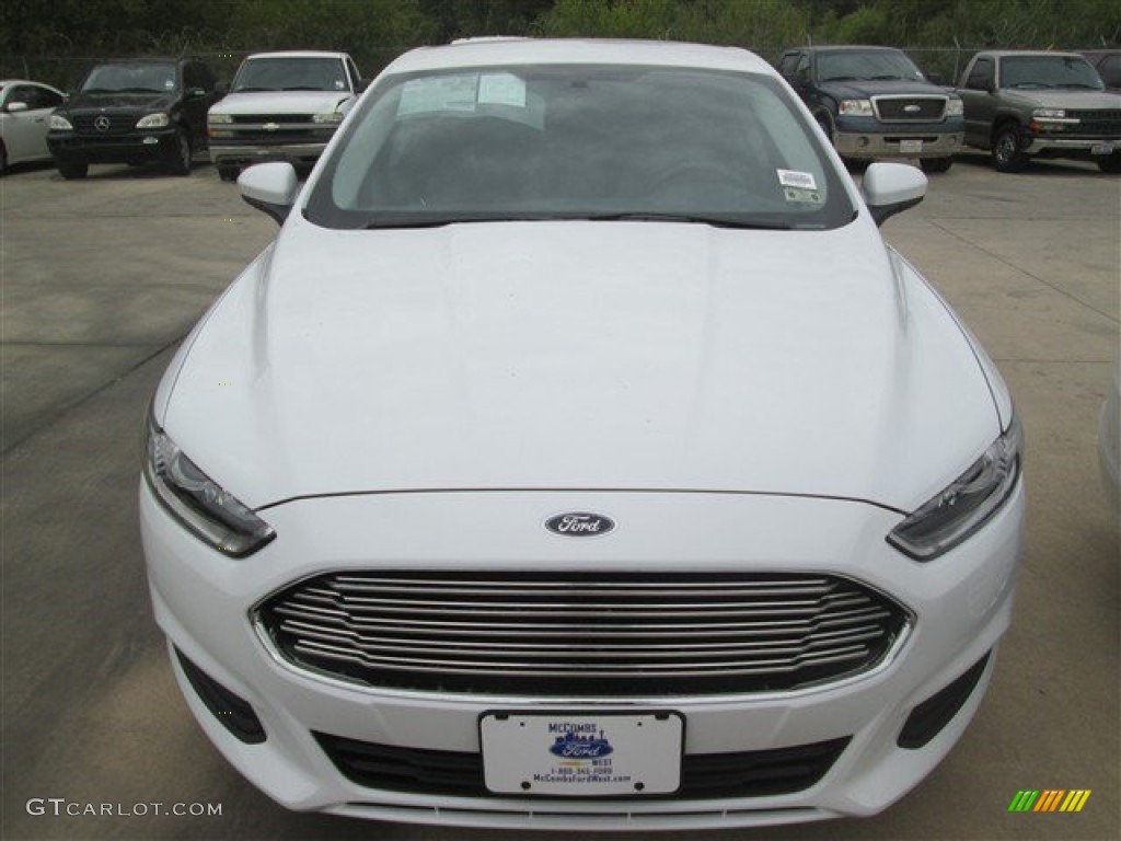 Oxford White Ford Fusion