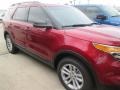 2015 Ruby Red Ford Explorer FWD  photo #5