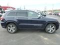 2015 True Blue Pearl Jeep Grand Cherokee Overland 4x4  photo #6