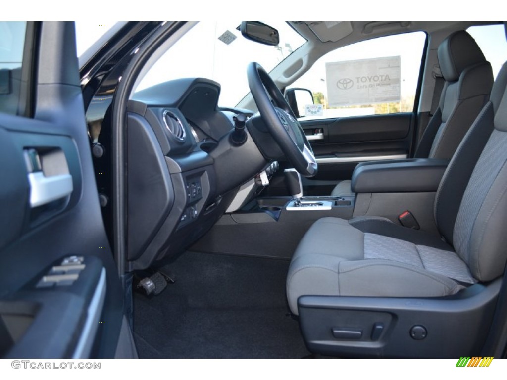 Graphite Interior 2015 Toyota Tundra SR5 CrewMax 4x4 Photo #98688964