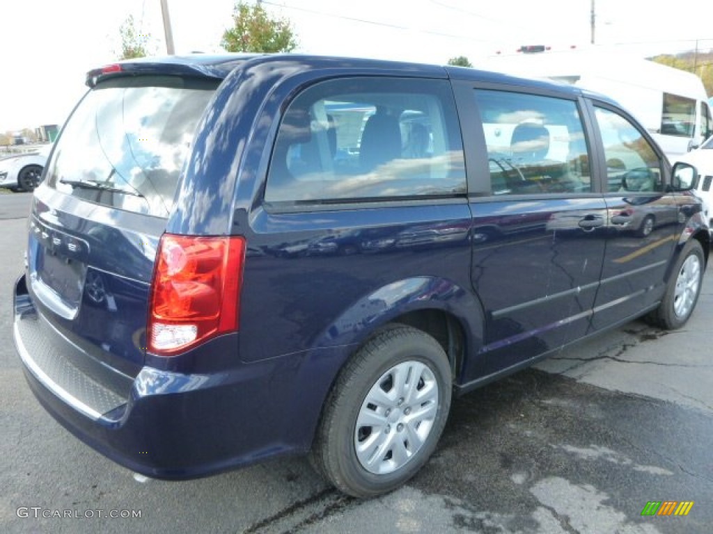 True Blue Pearl 2015 Dodge Grand Caravan American Value Package Exterior Photo #98689243