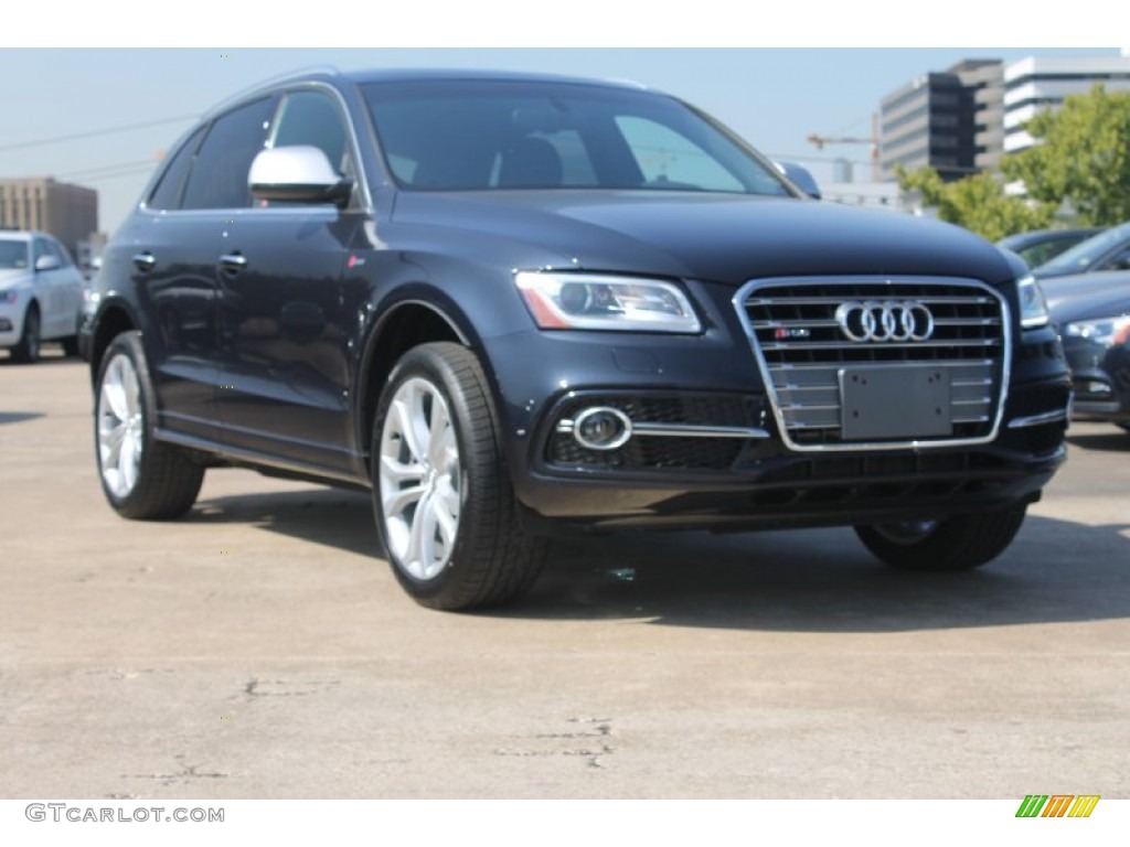 Moonlight Blue Metallic 2015 Audi SQ5 Prestige 3.0 TFSI quattro Exterior Photo #98689248