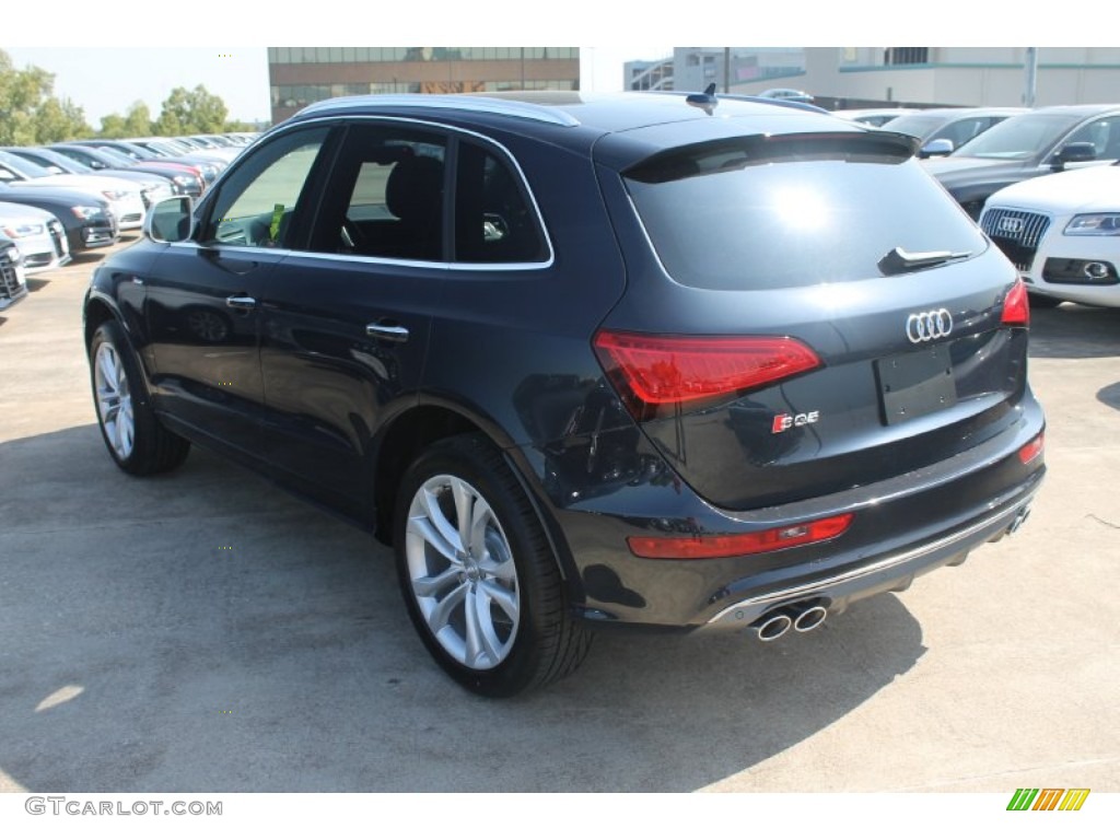 2015 SQ5 Prestige 3.0 TFSI quattro - Moonlight Blue Metallic / Black/Lunar Silver photo #6