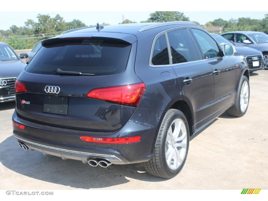 2015 SQ5 Prestige 3.0 TFSI quattro - Moonlight Blue Metallic / Black/Lunar Silver photo #8