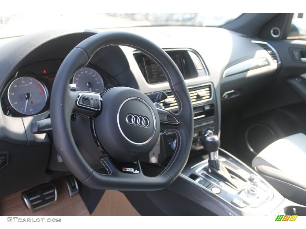2015 SQ5 Prestige 3.0 TFSI quattro - Moonlight Blue Metallic / Black/Lunar Silver photo #12