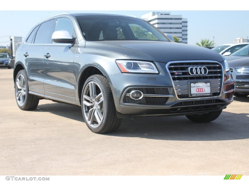 2015 SQ5 Premium Plus 3.0 TFSI quattro - Daytona Gray Metallic / Black photo #1
