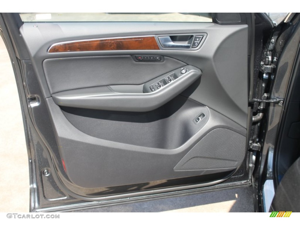 2015 Audi Q5 2.0 TFSI Premium Plus quattro Black Door Panel Photo #98690381