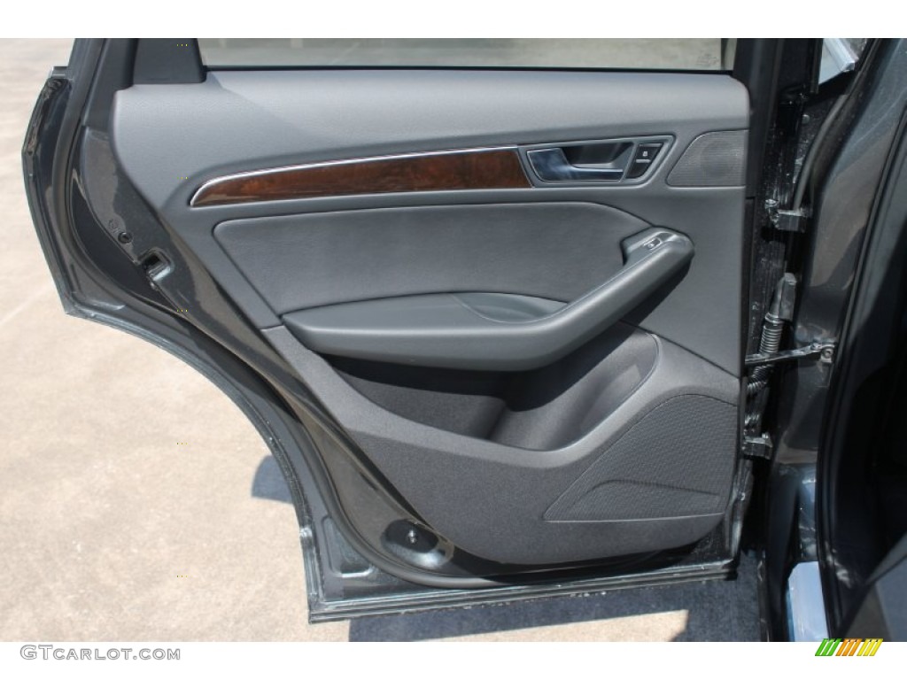 2015 Audi Q5 2.0 TFSI Premium Plus quattro Black Door Panel Photo #98690479