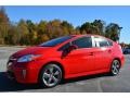 2015 Absolutely Red Toyota Prius Persona Series Hybrid  photo #3