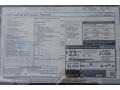 2015 Audi Q5 2.0 TFSI Premium Plus quattro Window Sticker
