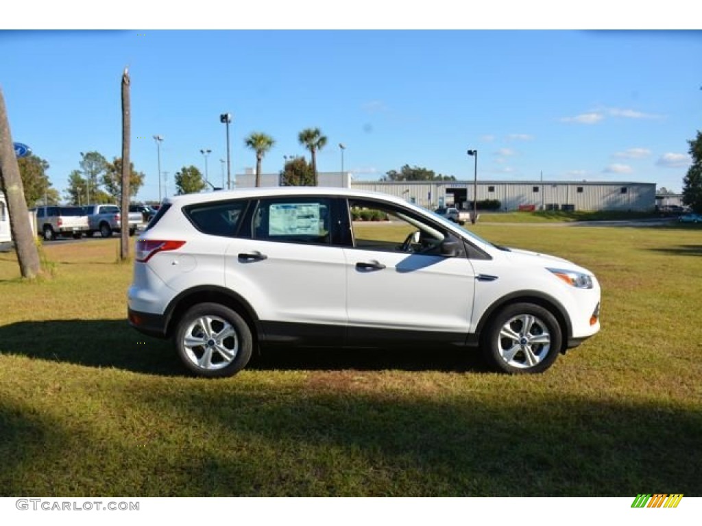 2014 Escape S - Oxford White / Charcoal Black photo #4