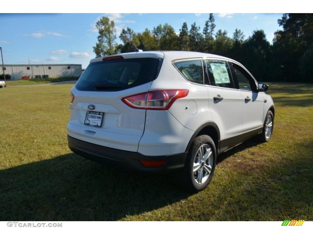 2014 Escape S - Oxford White / Charcoal Black photo #5