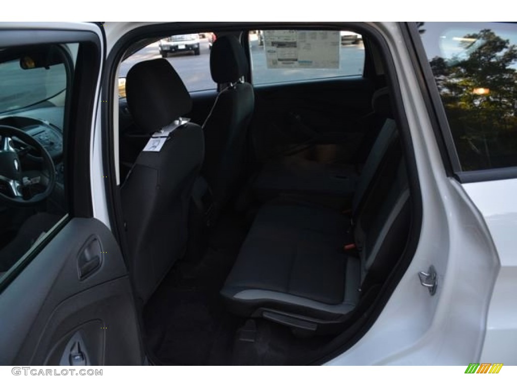 2014 Escape S - Oxford White / Charcoal Black photo #11