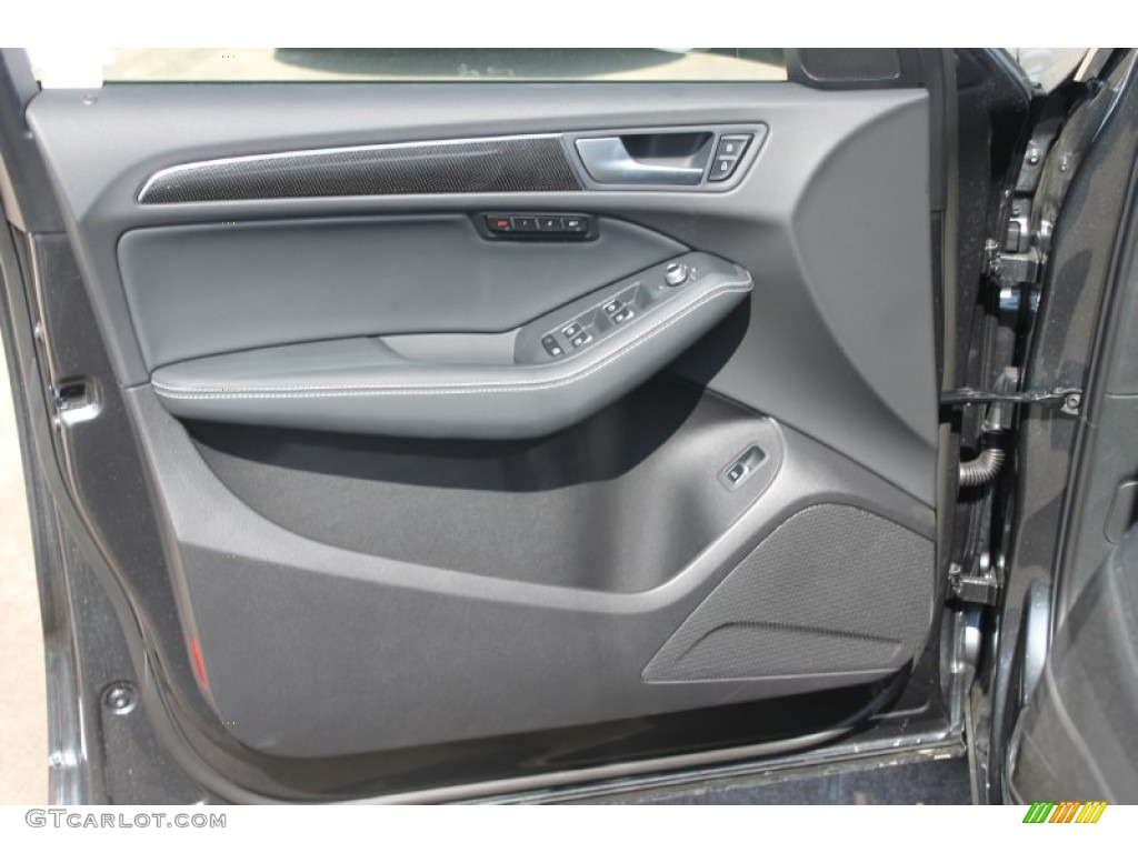 2015 Audi SQ5 Premium Plus 3.0 TFSI quattro Black Door Panel Photo #98691805