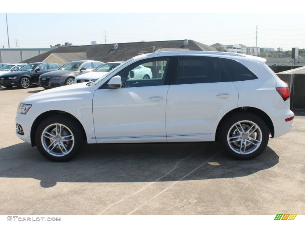 2015 Q5 2.0 TFSI Premium Plus quattro - Ibis White / Chestnut Brown photo #5
