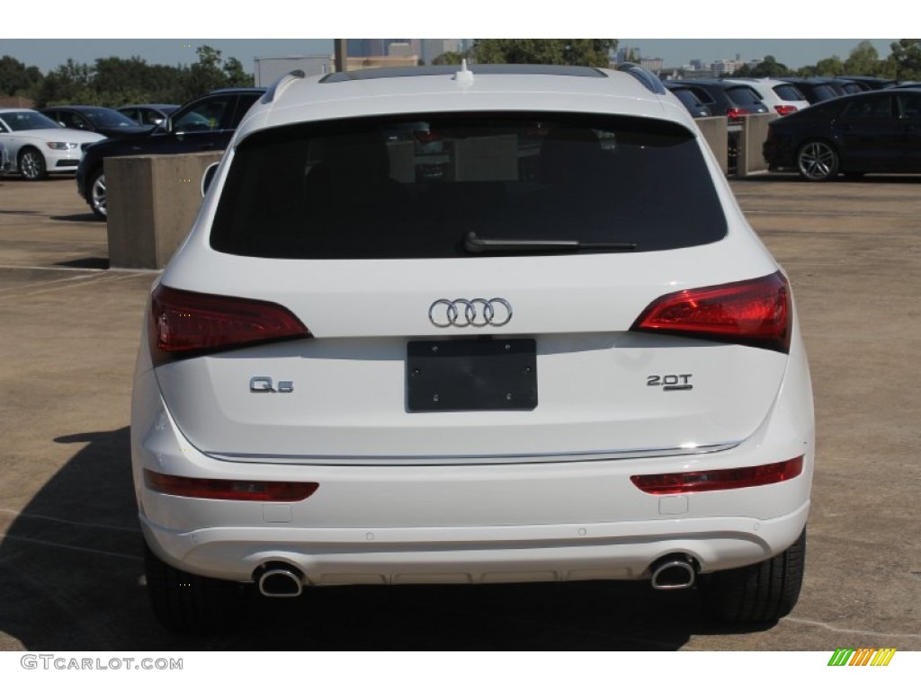 2015 Q5 2.0 TFSI Premium Plus quattro - Ibis White / Chestnut Brown photo #7