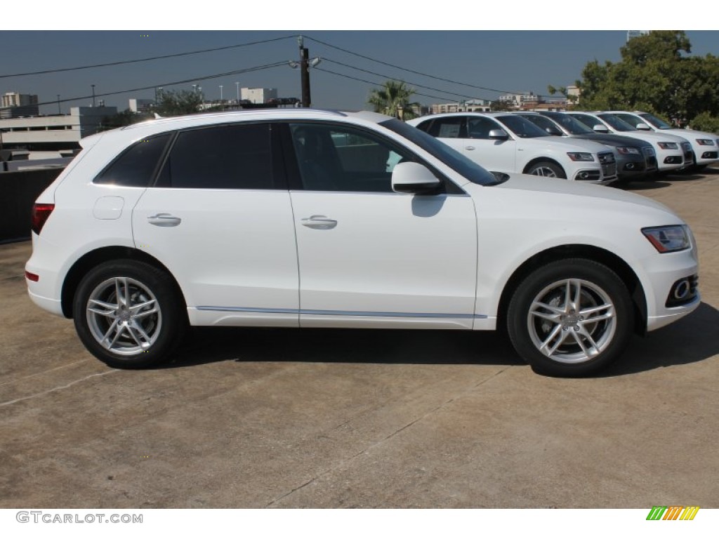 2015 Q5 2.0 TFSI Premium Plus quattro - Ibis White / Chestnut Brown photo #9