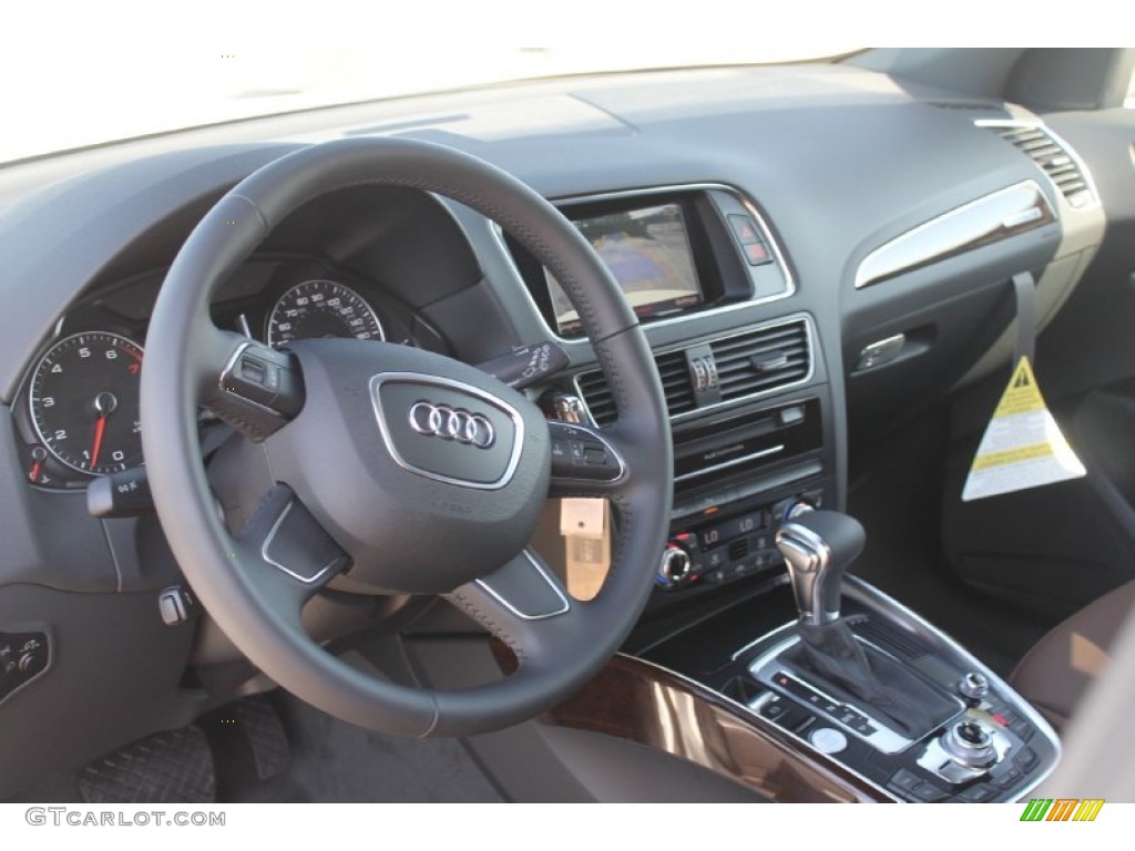 2015 Q5 2.0 TFSI Premium Plus quattro - Ibis White / Chestnut Brown photo #12