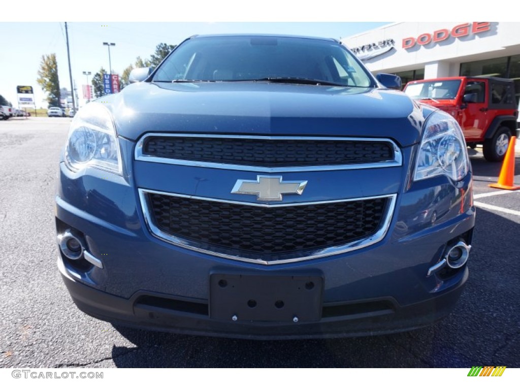2012 Equinox LT - Twilight Blue Metallic / Light Titanium/Jet Black photo #2
