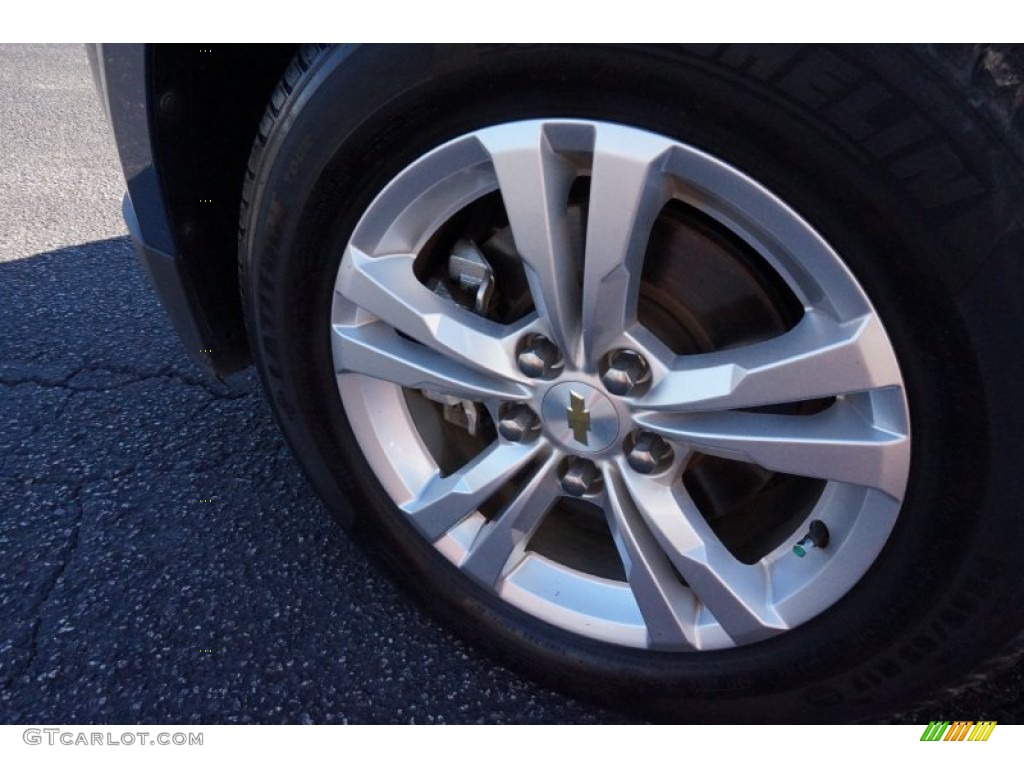 2012 Equinox LT - Twilight Blue Metallic / Light Titanium/Jet Black photo #13