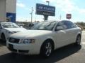 Arctic White 2005 Audi A4 1.8T quattro Sedan