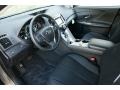 2015 Toyota Venza Black Interior Front Seat Photo