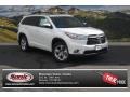 2015 Blizzard Pearl White Toyota Highlander Limited AWD  photo #1