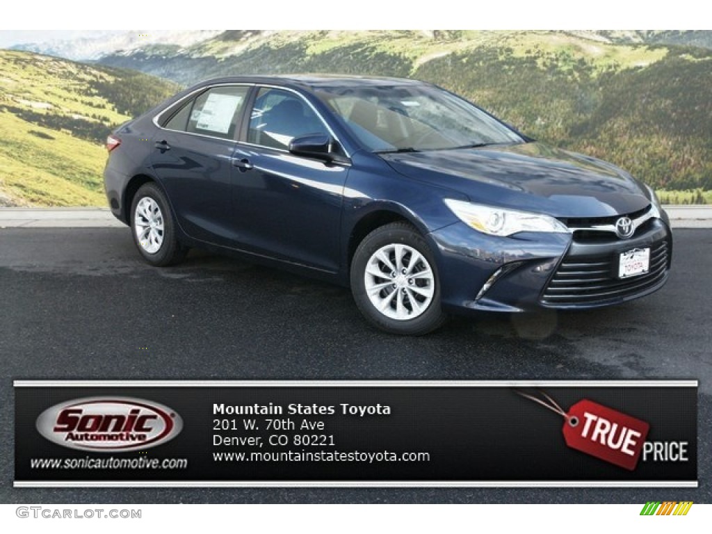 2015 Camry LE - Parisian Night Pearl / Black photo #1
