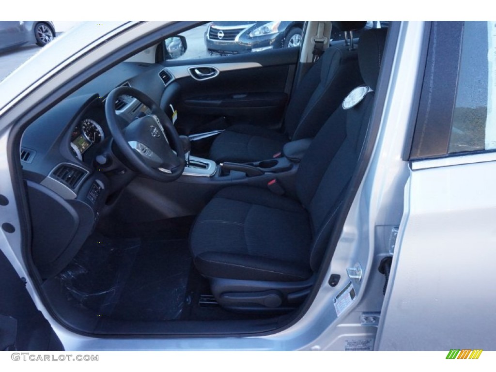 Charcoal Interior 2014 Nissan Sentra SV Photo #98701591