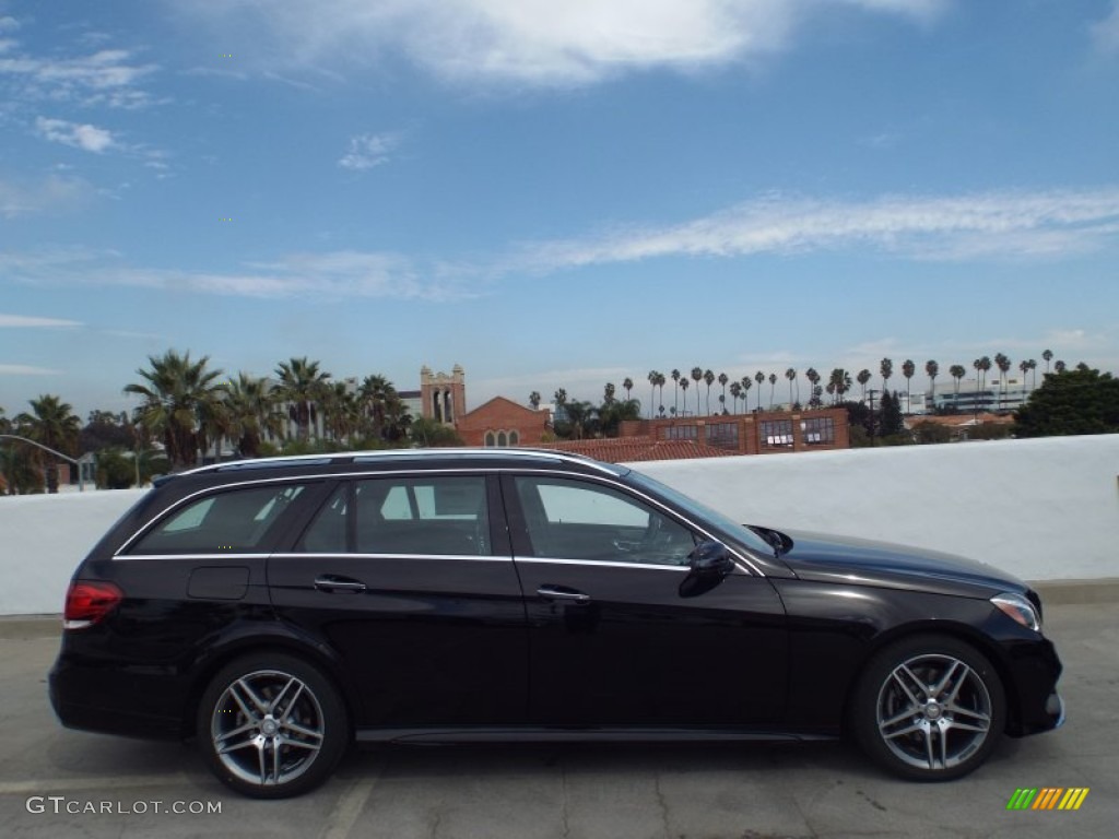 Black 2015 Mercedes-Benz E 350 4Matic Wagon Exterior Photo #98702534