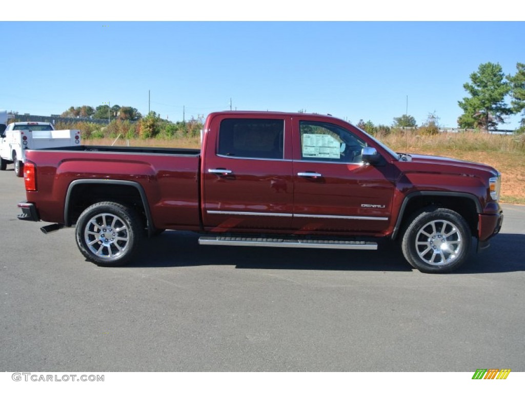 Sonoma Red Metallic 2015 GMC Sierra 1500 Denali Crew Cab 4x4 Exterior Photo #98703094