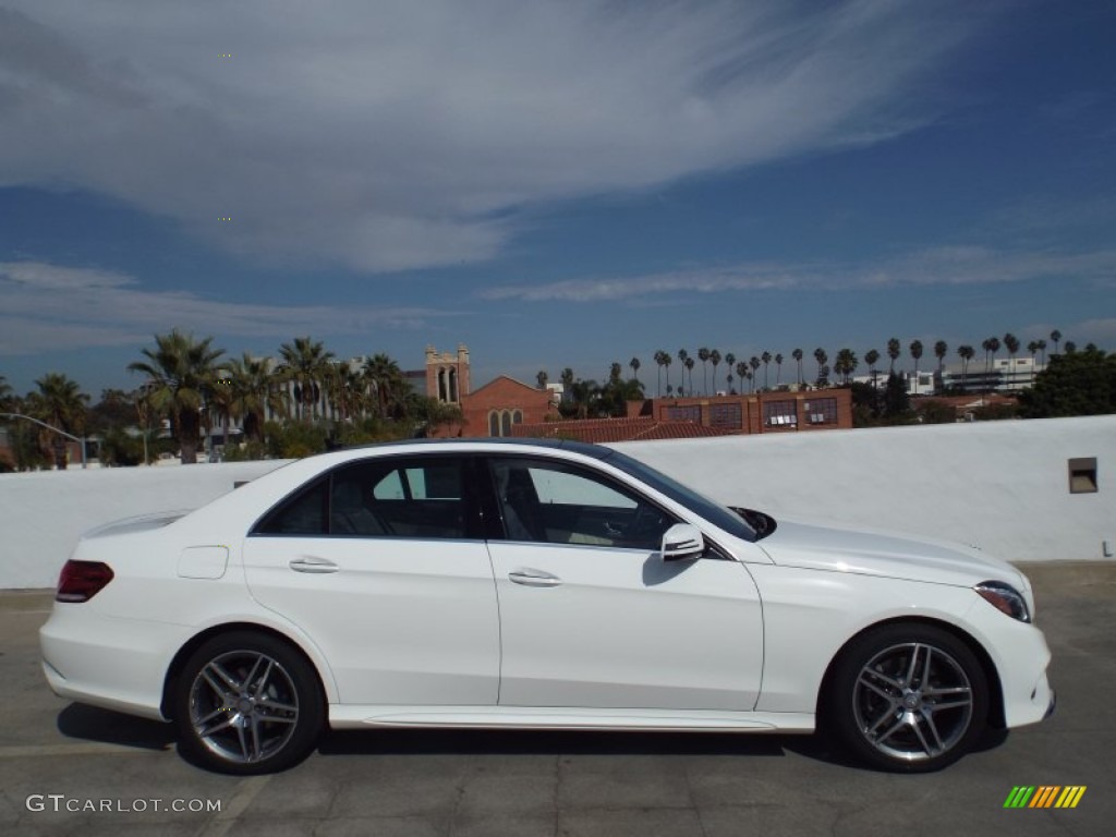 Polar White 2015 Mercedes-Benz E 350 Sedan Exterior Photo #98703613