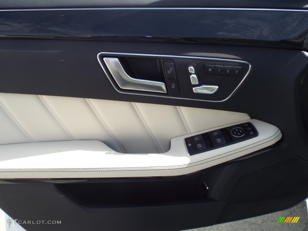 2015 E 350 Sedan - Polar White / Porcelain/Black photo #6