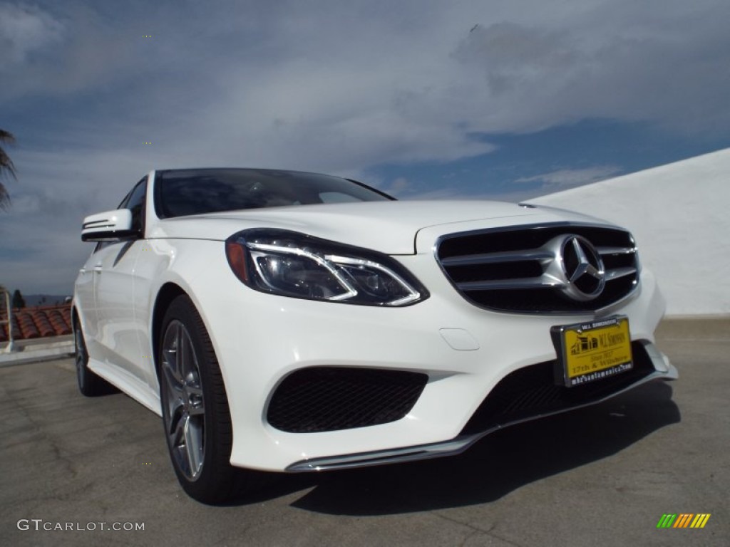 2015 E 350 Sedan - Polar White / Porcelain/Black photo #11