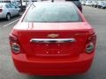 2015 Red Hot Chevrolet Sonic LT Sedan  photo #4