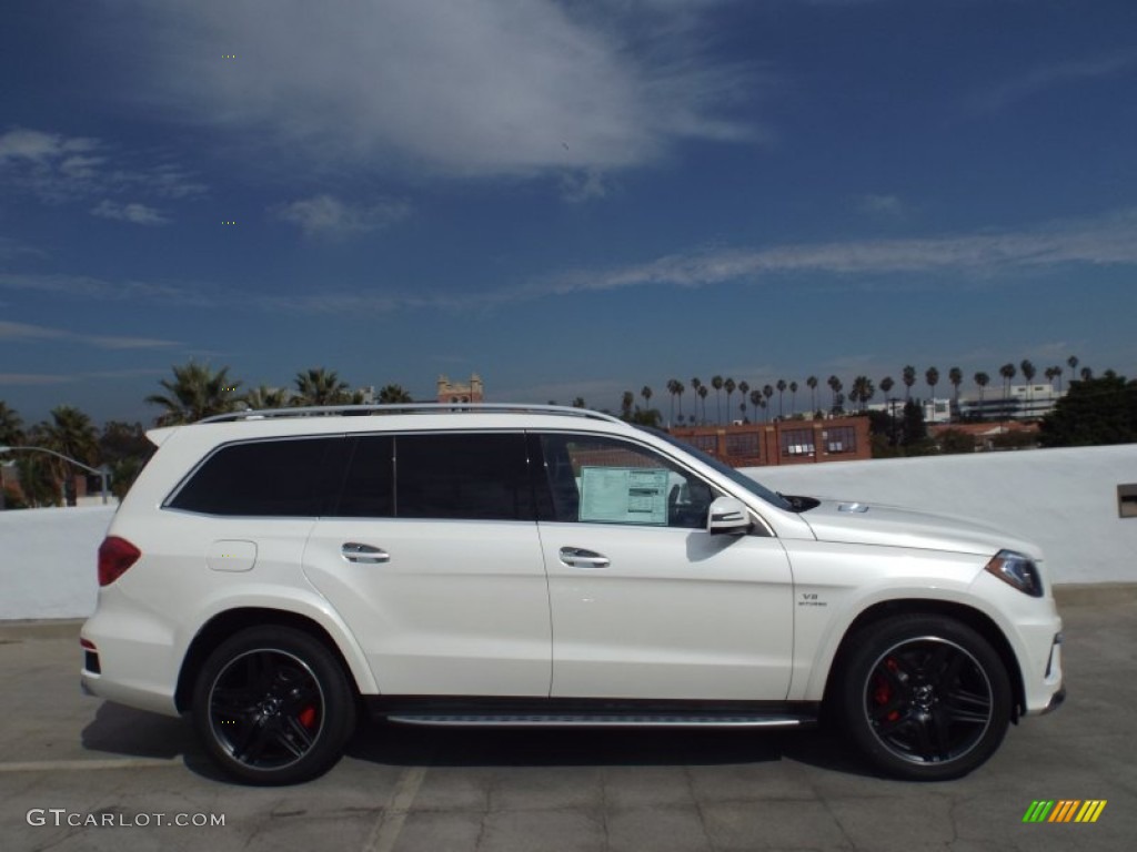 designo Diamond White Metallic 2015 Mercedes-Benz GL 63 AMG 4Matic Exterior Photo #98704948