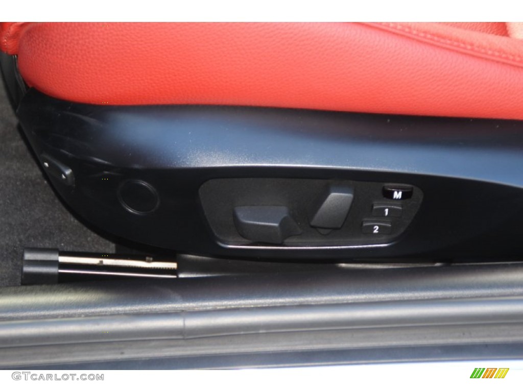 2011 3 Series 328i xDrive Coupe - Alpine White / Coral Red/Black Dakota Leather photo #13