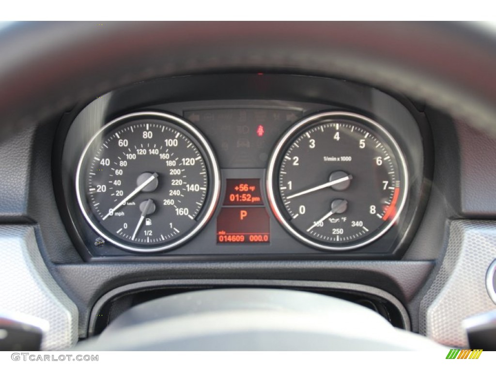 2011 BMW 3 Series 328i xDrive Coupe Gauges Photo #98705644