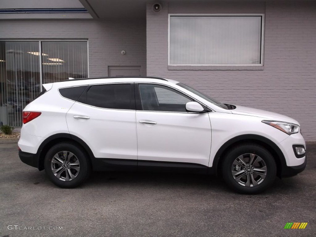 Frost White Pearl 2015 Hyundai Santa Fe Sport 2.4 AWD Exterior Photo #98705782