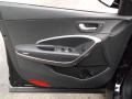 Black 2015 Hyundai Santa Fe Sport 2.0T AWD Door Panel