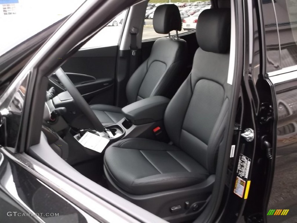 Black Interior 2015 Hyundai Santa Fe Sport 2 0t Awd Photo