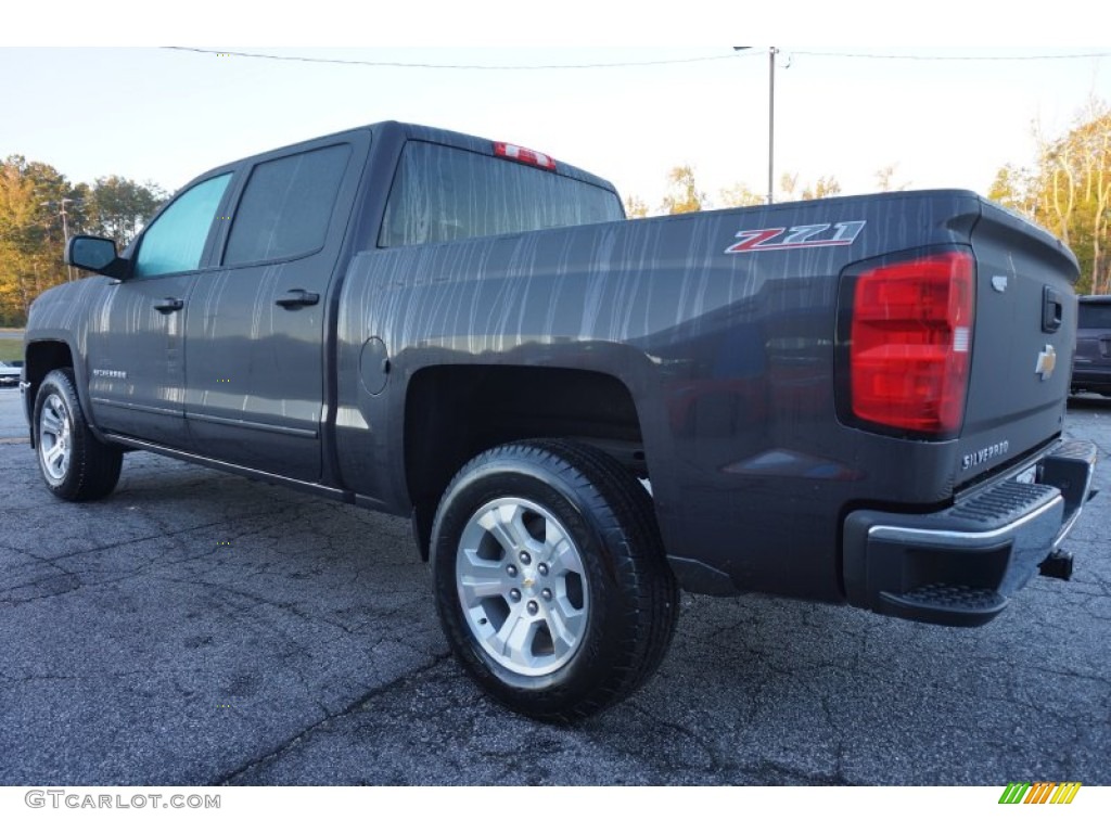 Tungsten Metallic 2015 Chevrolet Silverado 1500 LT Crew Cab Exterior Photo #98707799