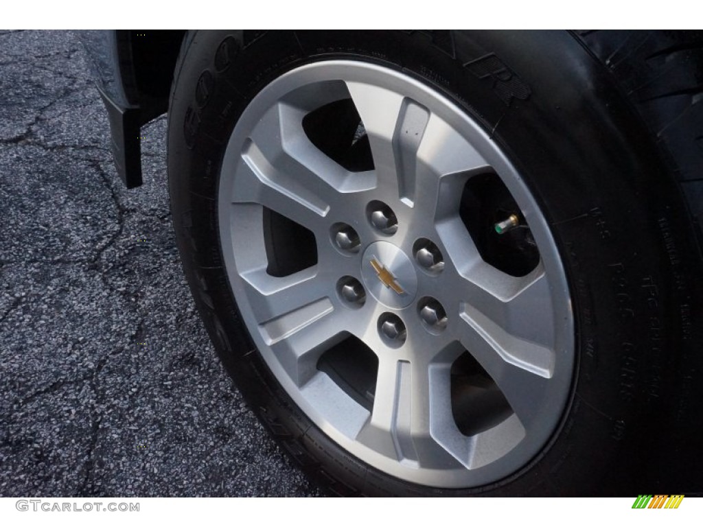 2015 Silverado 1500 LT Crew Cab - Tungsten Metallic / Jet Black photo #11